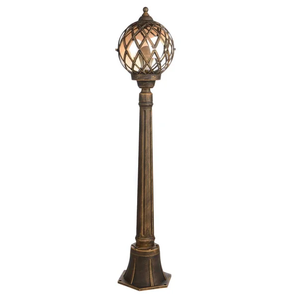 Street lamp isolated (pole) — Stock Photo, Image