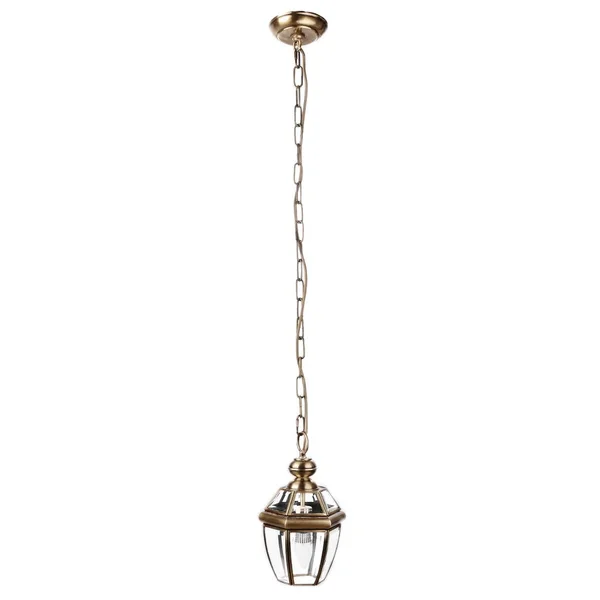 Street lamp isolated (chandelier) — Stock Photo, Image