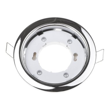 Beyaz arka plan üzerinde izole downlight (spot) lamba