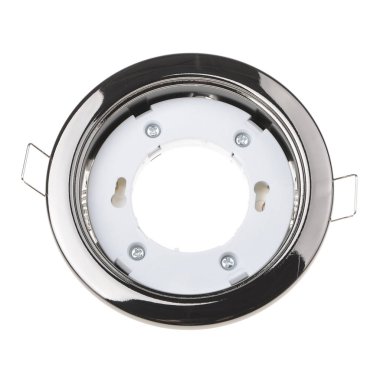 Beyaz arka plan üzerinde izole downlight (spot) lamba