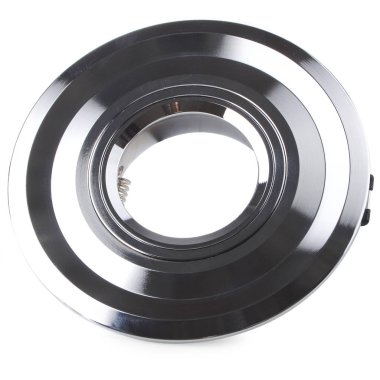 Beyaz arka plan üzerinde izole downlight (spot) lamba