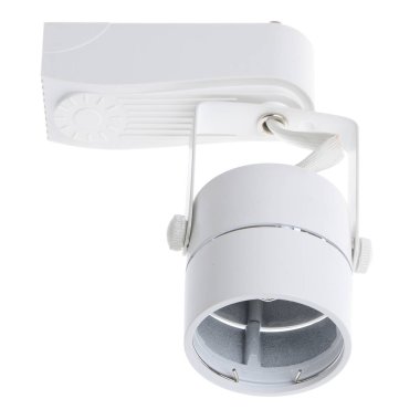 Beyaz arka plan üzerinde izole downlight (spot) lamba