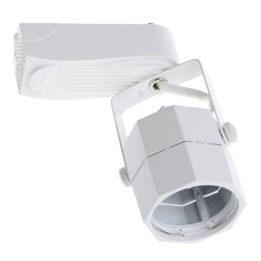 Beyaz arka plan üzerinde izole downlight (spot) lamba