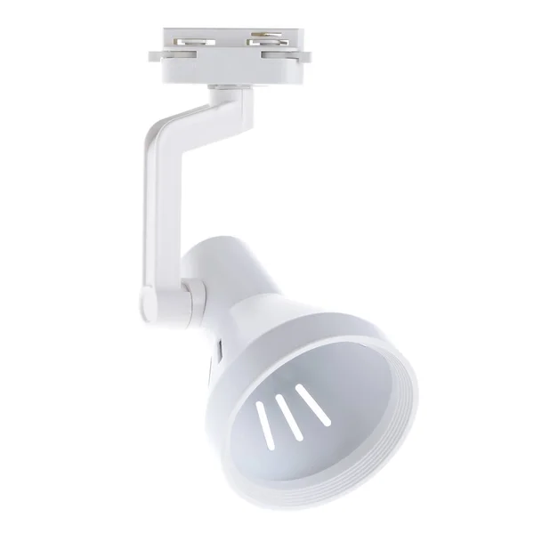 Downlight (reflektor) lampka na białym tle — Zdjęcie stockowe