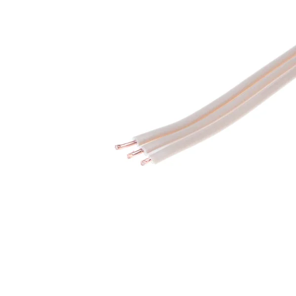 Hálózati kábel elszigetelt makró — Stock Fotó
