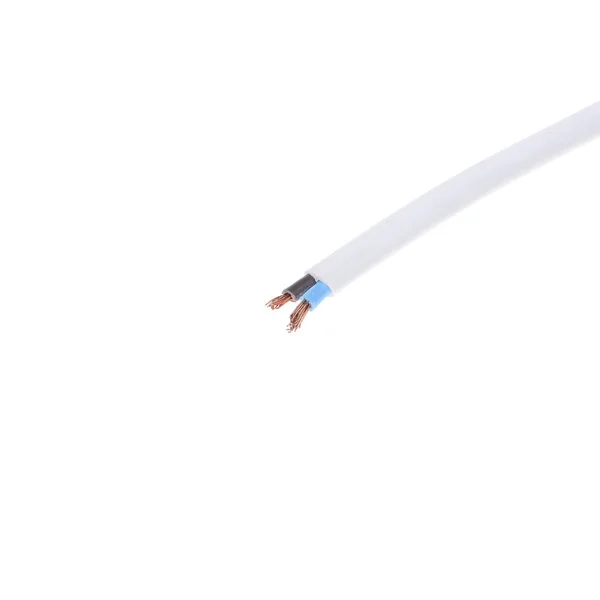 Ström kabel isolerade makro — Stockfoto