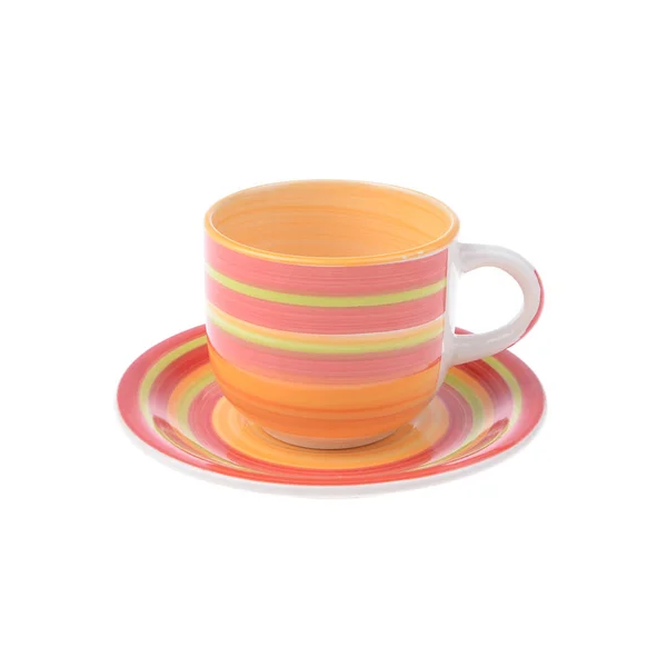 Cup for tea and coffe isolated — Stock Photo, Image