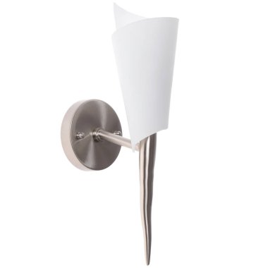 Beyaz arkaplanda izole edilmiş lamba