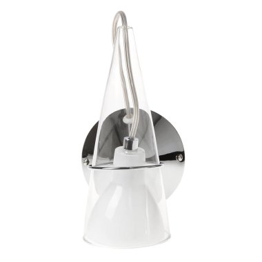 Beyaz arkaplanda izole edilmiş lamba