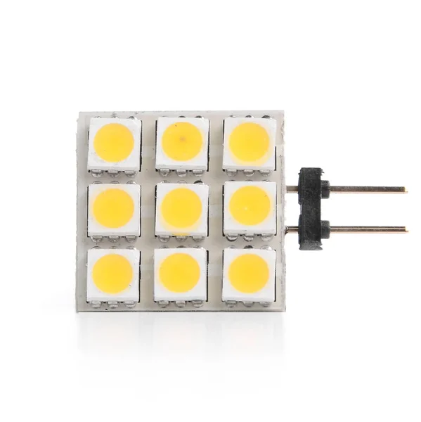LED lampa isolerade — Stockfoto