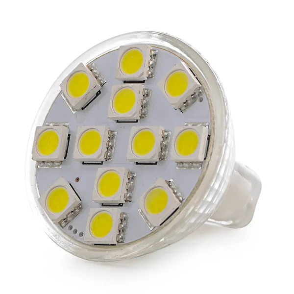 Elszigetelt LED lámpa — Stock Fotó
