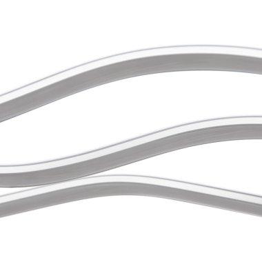 Beyaz arkaplanda izole edilmiş avize