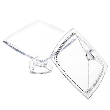 tatlı ve meyveler boş izole kase