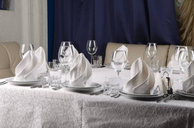 Restoranda masa ayarları