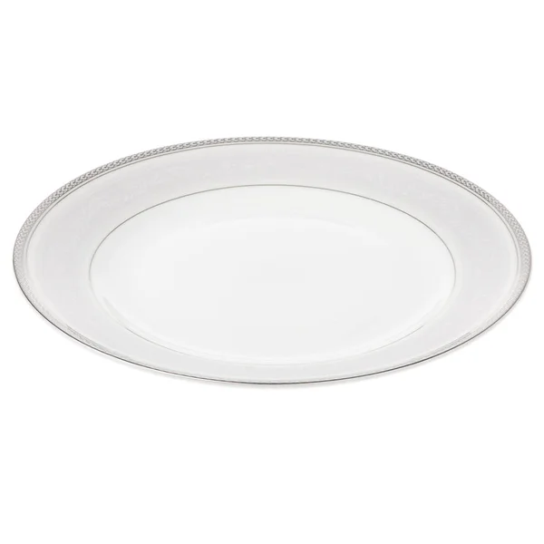 餐盘空白色背景上孤立 — 图库照片