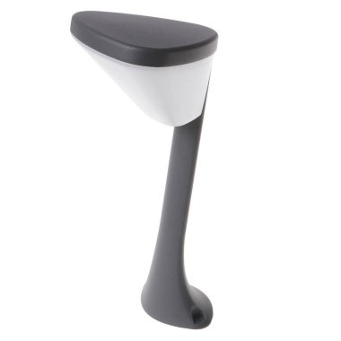 Beyaz arka plan üzerinde izole sokak ışık