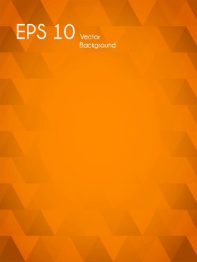 Turuncu rengi ile minimalist vektör arka plan