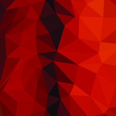 Renkli poligonal vektör arka plan