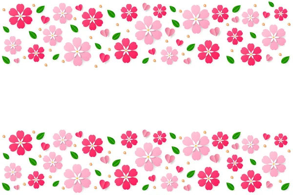 Fundo floral para cartazes, promoções, folhetos, banners, temp —  Vetores de Stock