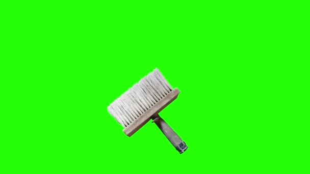 Used Vintage Painting Tool Animation Green Screen Chroma Key Editors — ストック動画
