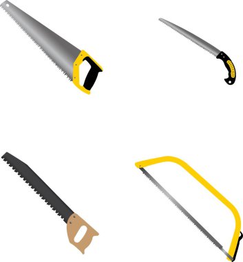 Tahta testereyle çalışan grafikler izole edildi