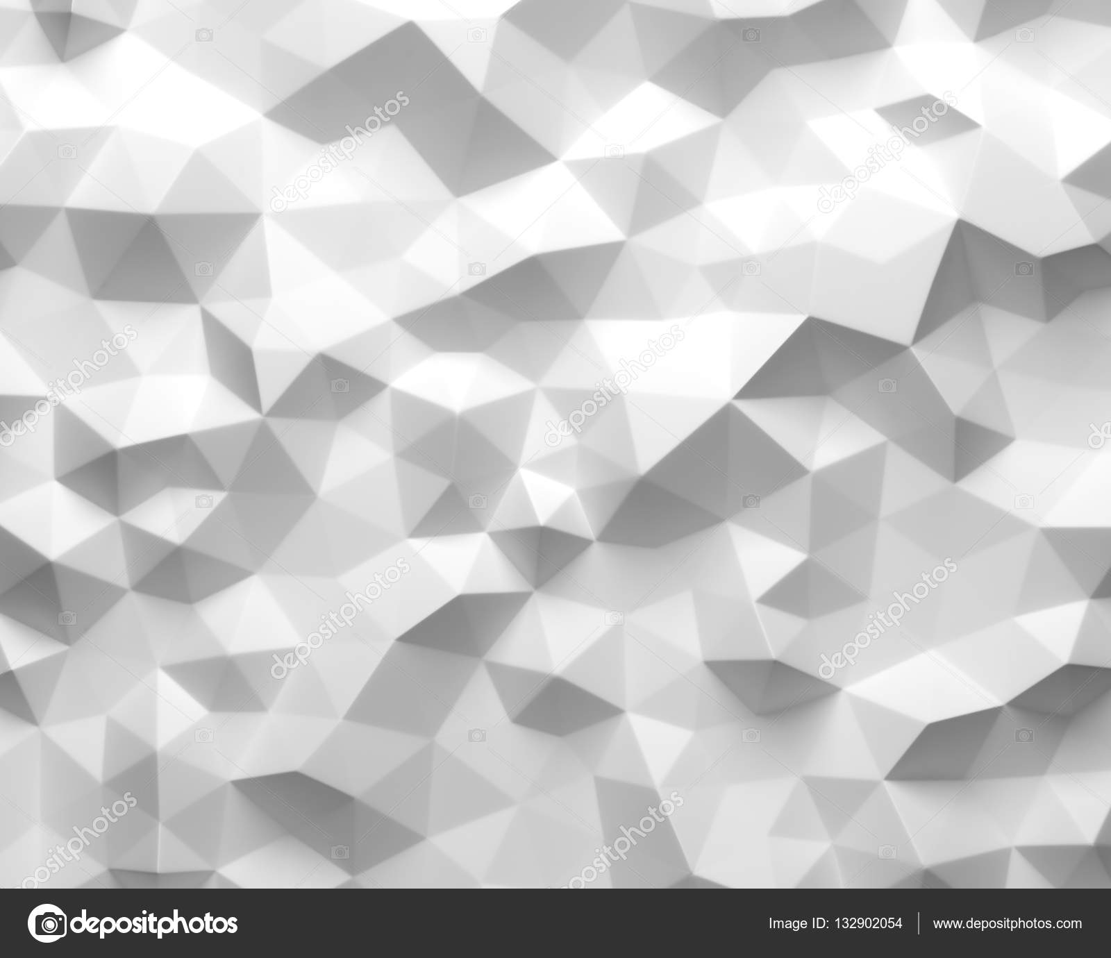 Abstract White Polygonal Geometric Triangle Background Stock Photo Image By C Massdreamstock