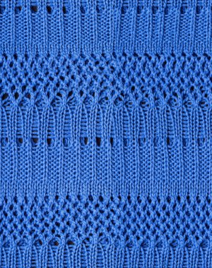 Mavi örgü arka plan ve doku.