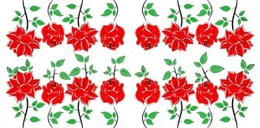 Noel Ağacı ile kusursuz desen.