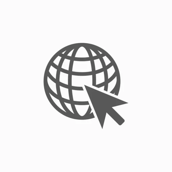 Web vektörüne, internet simgesine, ok illüstrasyonuna, ağ simgesine, bilgisayar vektörüne git
