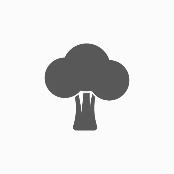 broccoli icon, vegan icon, food vector, vegetable vector, healthy illustration, eat illustration