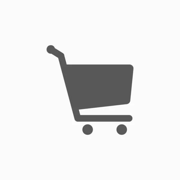 Shopping Cart Icon Cart Vector Shopping Illustration — Stock Vector
