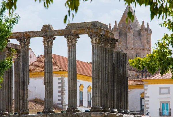 Templo de Dianna em Évora . — Fotografia de Stock