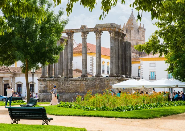 Tempio di Dianna a Evora . — Foto Stock