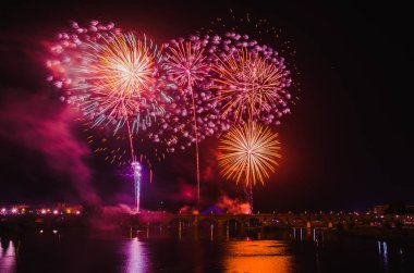 San Juan Fireworks, Badajoz,: Extremadura, Spain