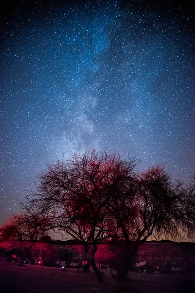 Cielo oscuro Alqueva — Foto de Stock