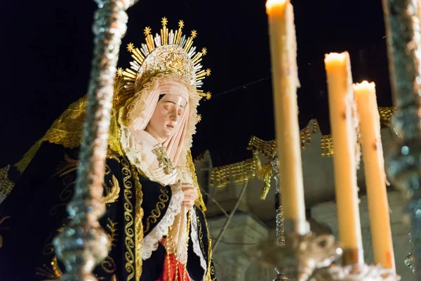 Badajoz, Spagna - 25 marzo 2016: Settimana Santa di Pasqua, Naz — Foto Stock