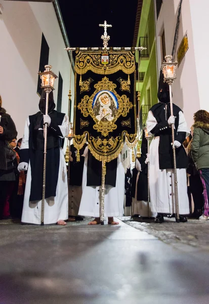 Badajoz, Espanha - 25 de março de 2016: Semana Santa, Naz — Fotografia de Stock