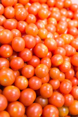 Bir grup taze domates.