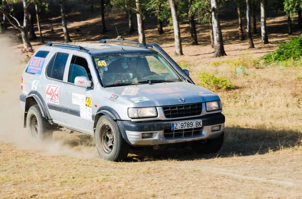 Spanische Rallye-Meisterschaft. — Stockfoto