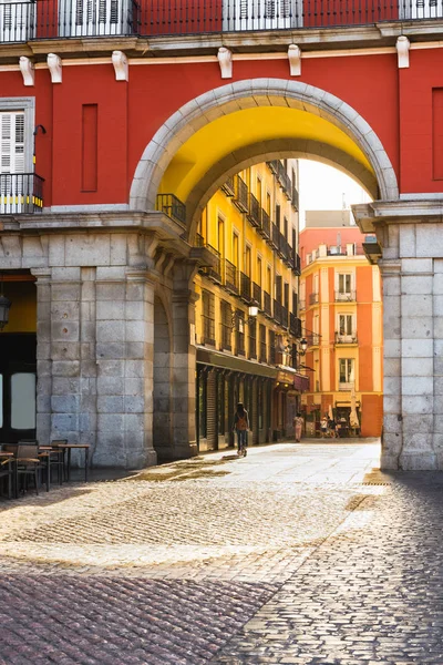 Plaza Polgármester, Madrid — Stock Fotó