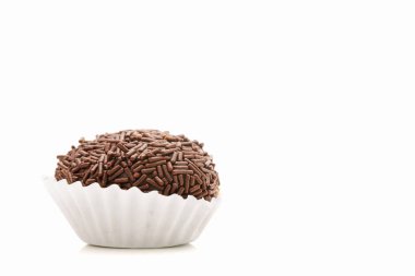 izole çikolata truffles