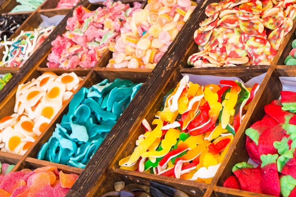 Delicious colorful candies — Stock Photo, Image