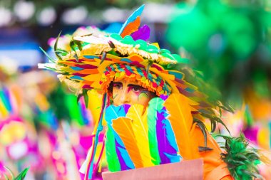 Badajoz, İspanya, Pazar. Colorf 2017 katılımcılar February.26.