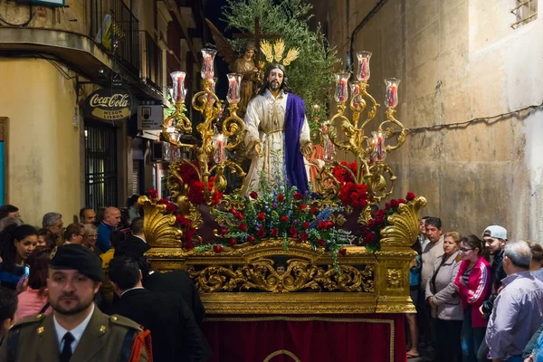 Badajoz Spagna lunedi '. Il 10 aprile. 2017 Fratellanza e Fratellanza — Foto Stock