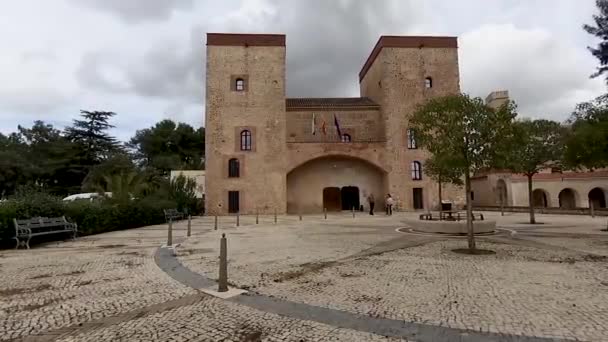 Provinční Archeologické Muzeum Badajoz Španělsko — Stock video
