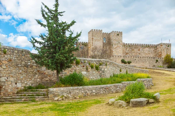 Castillo medieval de Trujillo, Cáceres, Extremadura — Foto de Stock