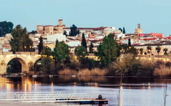 Cidade Velha Badajoz Extremadura Espanha — Fotografia de Stock