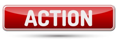 Eylem - metin ile güzel düğmesi.