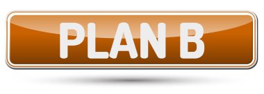 Plan B - metin ile güzel düğmesi.