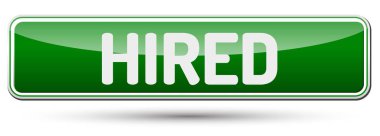 İşe - metin ile güzel düğmesi.